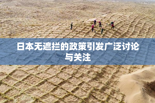 日本无遮拦的政策引发广泛讨论与关注