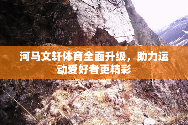 河马文轩体育全面升级，助力运动爱好者更精彩