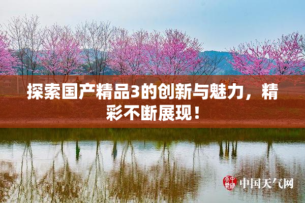 探索国产精品3的创新与魅力，精彩不断展现！