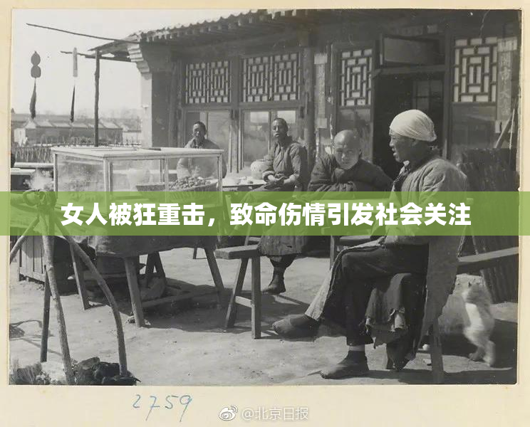 女人被狂重击，致命伤情引发社会关注