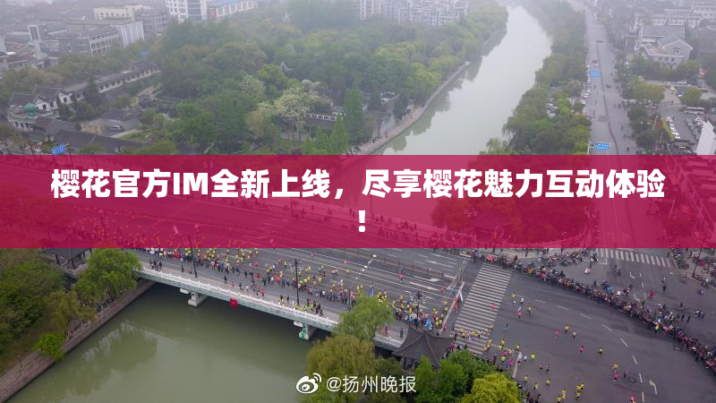 樱花官方IM全新上线，尽享樱花魅力互动体验！