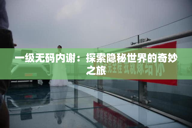 一级无码内谢：探索隐秘世界的奇妙之旅