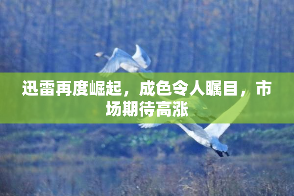 迅雷再度崛起，成色令人瞩目，市场期待高涨