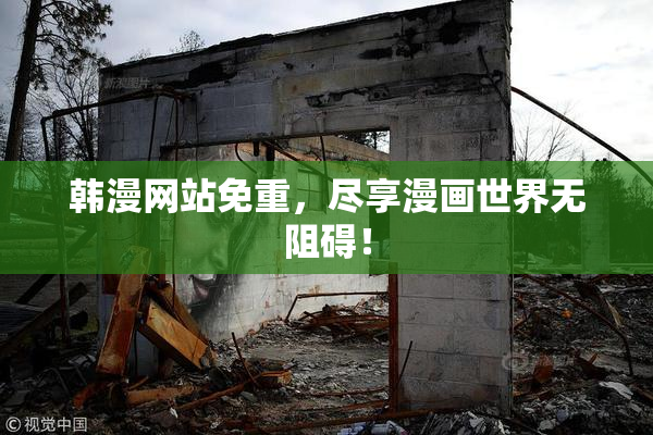 韩漫网站免重，尽享漫画世界无阻碍！