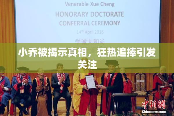 小乔被揭示真相，狂热追捧引发关注