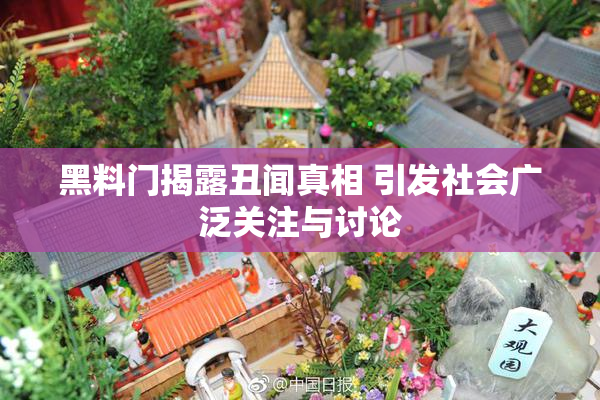 黑料门揭露丑闻真相 引发社会广泛关注与讨论