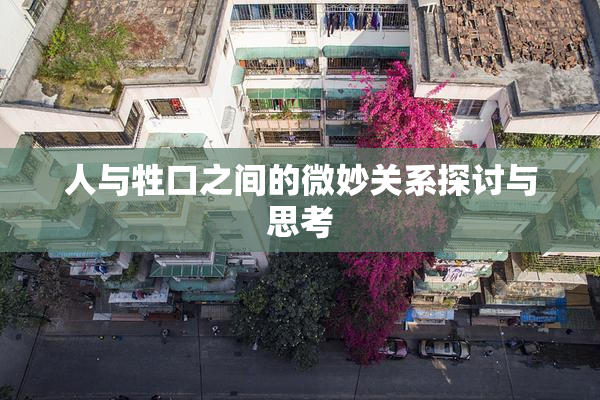 人与牲口之间的微妙关系探讨与思考
