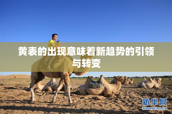 黄表的出现意味着新趋势的引领与转变