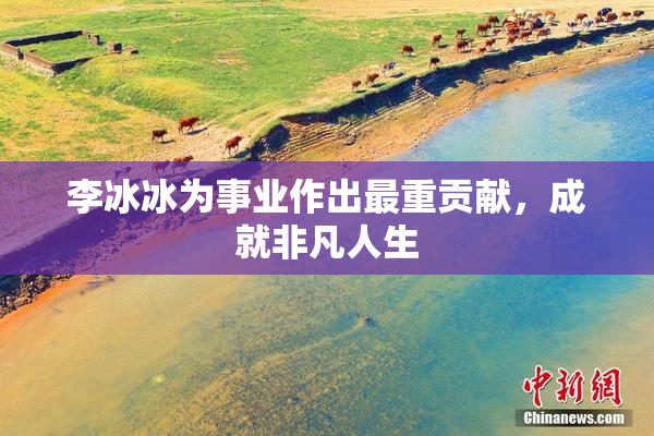 李冰冰为事业作出最重贡献，成就非凡人生
