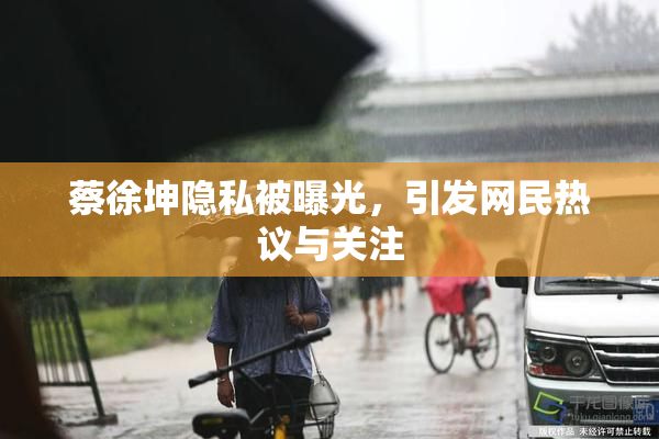蔡徐坤隐私被曝光，引发网民热议与关注
