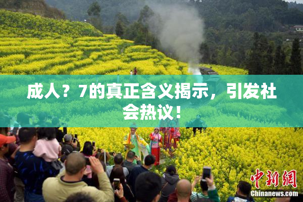 成人？7的真正含义揭示，引发社会热议！
