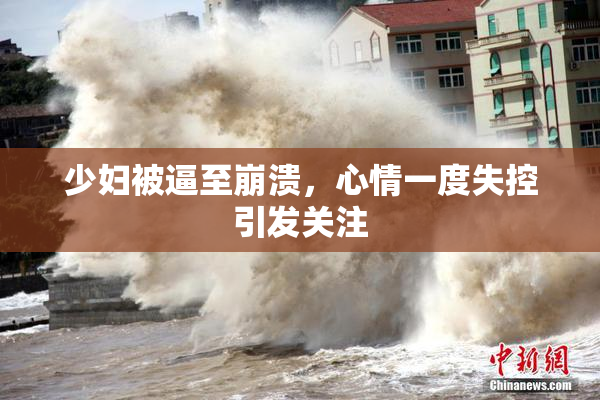 少妇被逼至崩溃，心情一度失控引发关注