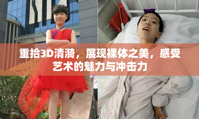重拾3D清漪，展现裸体之美，感受艺术的魅力与冲击力