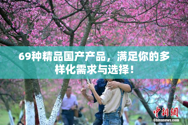 69种精品国产产品，满足你的多样化需求与选择！