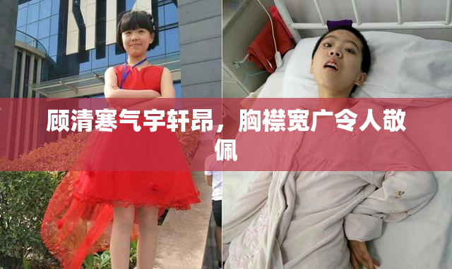 顾清寒气宇轩昂，胸襟宽广令人敬佩