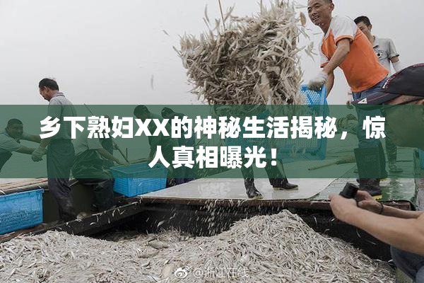 乡下熟妇XX的神秘生活揭秘，惊人真相曝光！