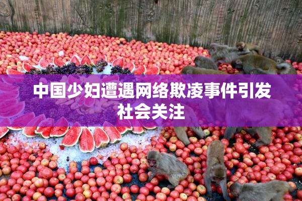 中国少妇遭遇网络欺凌事件引发社会关注
