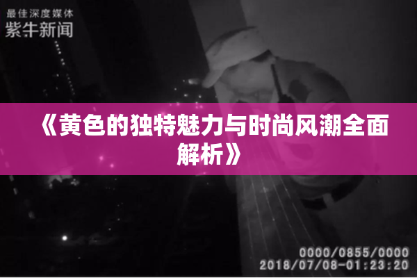 《黄色的独特魅力与时尚风潮全面解析》