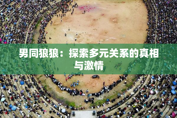 男同狼狼：探索多元关系的真相与激情