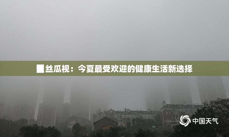 ▉丝瓜视：今夏最受欢迎的健康生活新选择