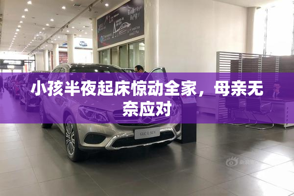小孩半夜起床惊动全家，母亲无奈应对