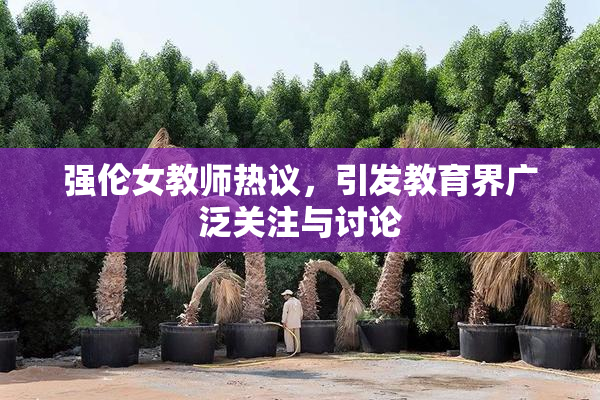 强伦女教师热议，引发教育界广泛关注与讨论