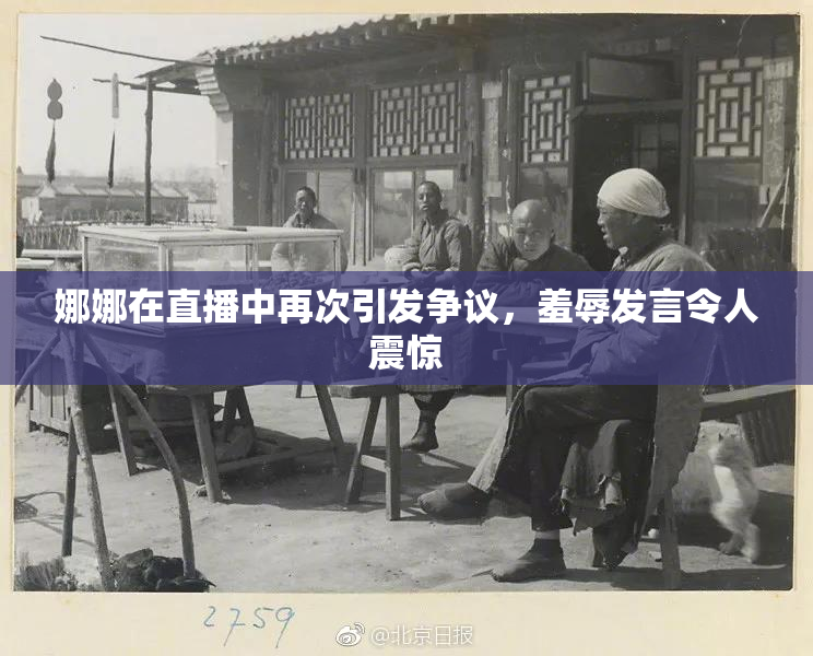 娜娜在直播中再次引发争议，羞辱发言令人震惊