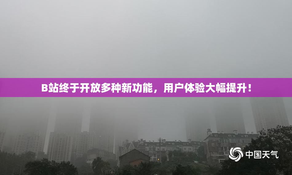 B站终于开放多种新功能，用户体验大幅提升！