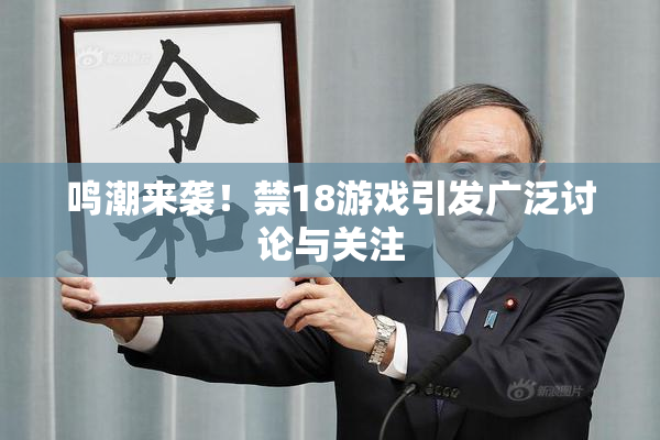 鸣潮来袭！禁18游戏引发广泛讨论与关注