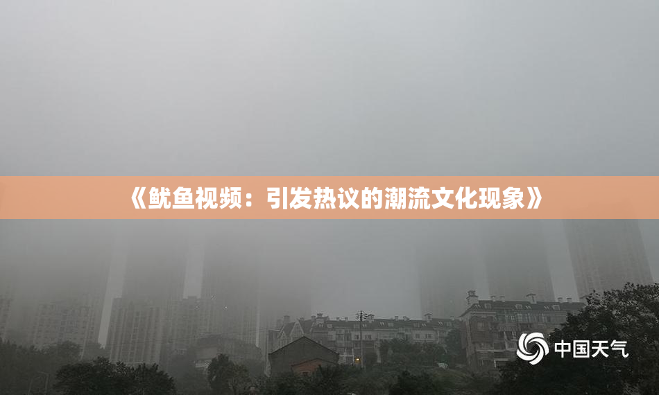 《鱿鱼视频：引发热议的潮流文化现象》