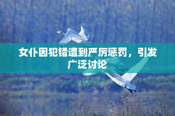 女仆因犯错遭到严厉惩罚，引发广泛讨论