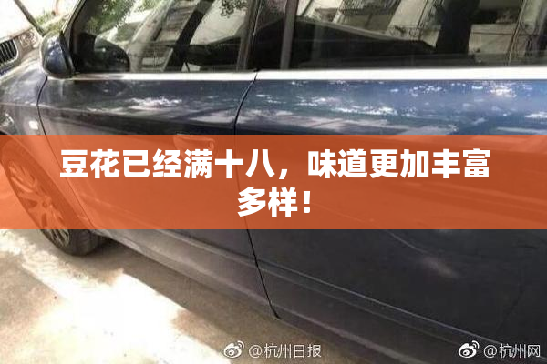 豆花已经满十八，味道更加丰富多样！