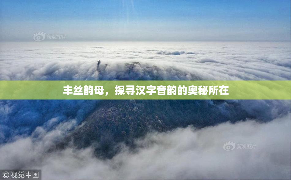 丰丝韵母，探寻汉字音韵的奥秘所在