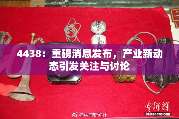 4438：重磅消息发布，产业新动态引发关注与讨论