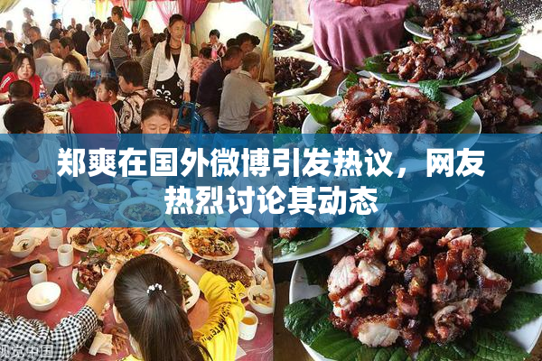郑爽在国外微博引发热议，网友热烈讨论其动态