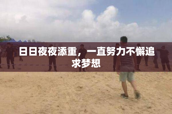 日日夜夜添重，一直努力不懈追求梦想