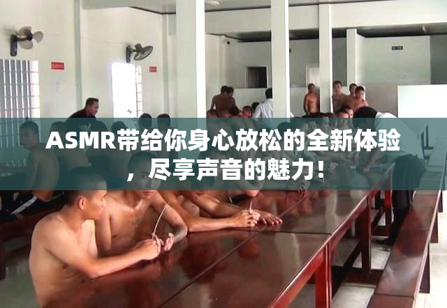 ASMR带给你身心放松的全新体验，尽享声音的魅力！