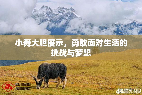 小舞大胆展示，勇敢面对生活的挑战与梦想