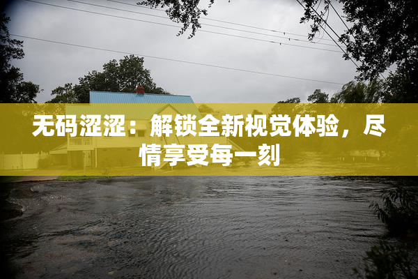 无码涩涩：解锁全新视觉体验，尽情享受每一刻