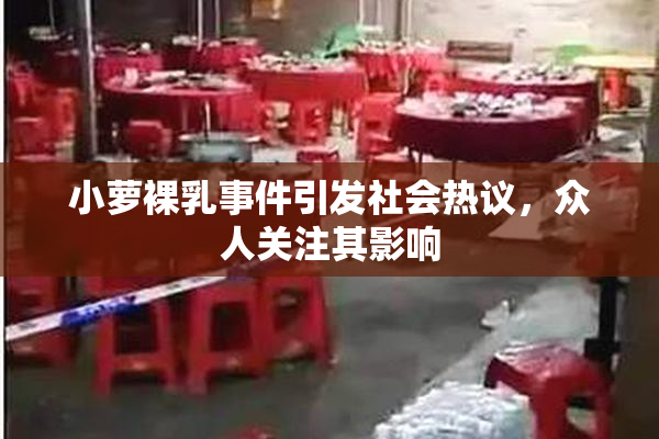 小萝裸乳事件引发社会热议，众人关注其影响