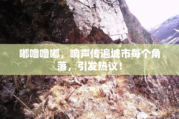 嘟噜噜嘟，响声传遍城市每个角落，引发热议！