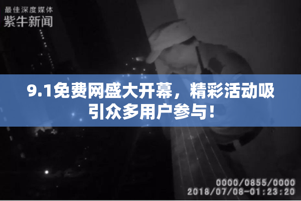 9.1免费网盛大开幕，精彩活动吸引众多用户参与！