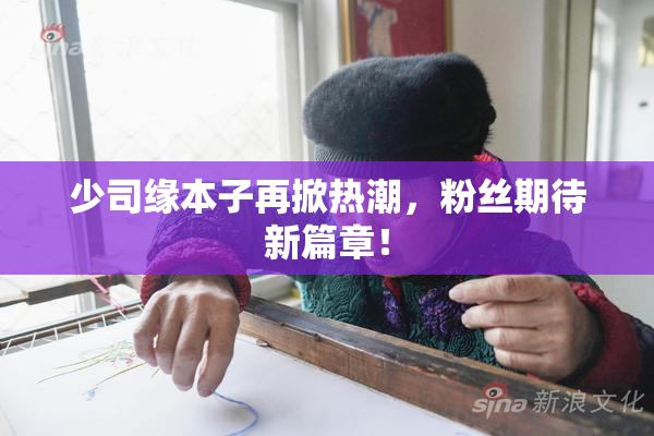 少司缘本子再掀热潮，粉丝期待新篇章！