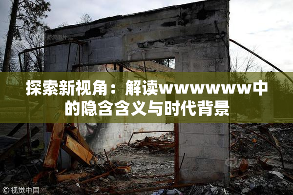 探索新视角：解读wwwwww中的隐含含义与时代背景