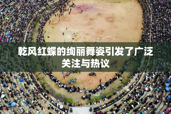 乾风红蝶的绚丽舞姿引发了广泛关注与热议