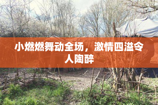 小燃燃舞动全场，激情四溢令人陶醉