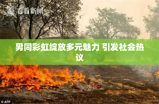 男同彩虹绽放多元魅力 引发社会热议