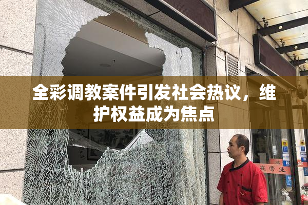 全彩调教案件引发社会热议，维护权益成为焦点