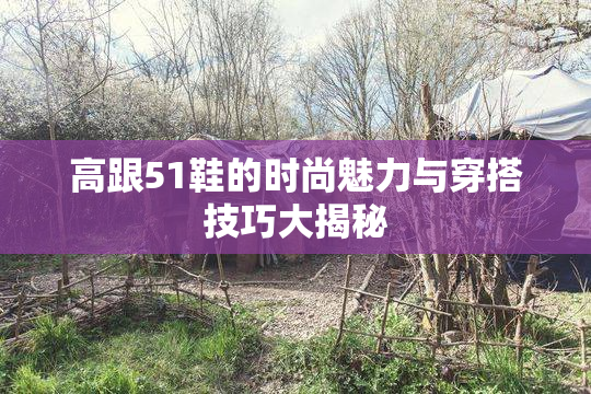 高跟51鞋的时尚魅力与穿搭技巧大揭秘