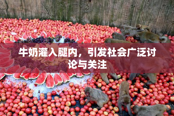 牛奶灌入腿内，引发社会广泛讨论与关注